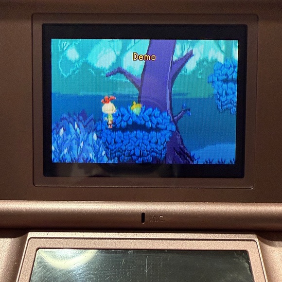 Nintendo DS Lite Rose Gold Handheld Gaming Console Game, Charger, Case, Stylus - Picture 10 of 13